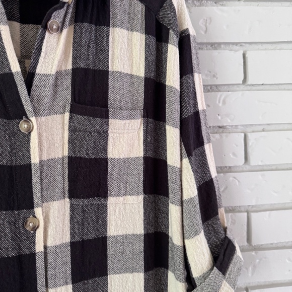 Check Shirt Dress - Picture 7 of 9